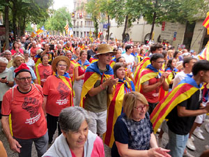 Diada Nacional 2025. Manifestaci&oacute; unit&agrave;ria per la Independ&egrave;ncia