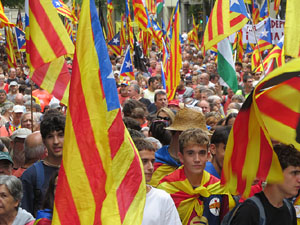 Diada Nacional 2025. Manifestaci&oacute; unit&agrave;ria per la Independ&egrave;ncia