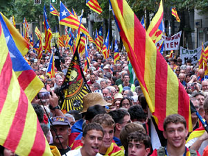 Diada Nacional 2025. Manifestaci&oacute; unit&agrave;ria per la Independ&egrave;ncia