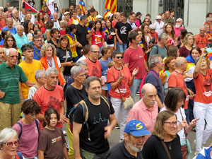 Diada Nacional 2025. Manifestaci&oacute; unit&agrave;ria per la Independ&egrave;ncia