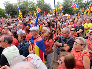 Diada Nacional 2025. Manifestaci&oacute; unit&agrave;ria per la Independ&egrave;ncia