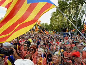 Diada Nacional 2025. Manifestaci&oacute; unit&agrave;ria per la Independ&egrave;ncia