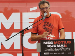 Diada Nacional 2025. Manifestaci&oacute; unit&agrave;ria per la Independ&egrave;ncia