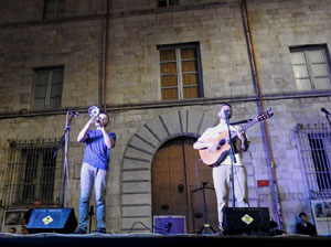 Diada Nacional 2025. XVII Marxa de Torxes de Girona pels carrers del Barri Vell de Girona