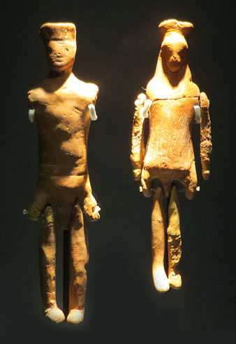 Nines. Terracota. Edat del ferro, colonitzacions segles VI-IV aC. Empúries (L'Escala)