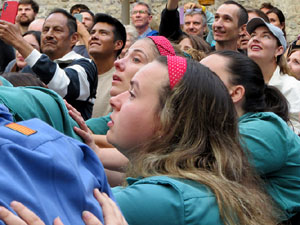 Fires 2025. Els Castells de Vig&iacute;lia amb els Marrecs de Salt i la Colla Castellera Esperxats de l'Estany