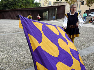 Toc de Rams. Cerimònia del canvi de rams de les gegantes