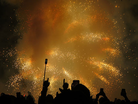 Fires de Sant Narc&iacute;s 2025. Correfoc amb els Diables de l'Onyar