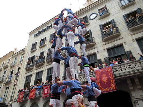 Fires de Sant Narc&iacute;s 2025. Diada castellera amb Marrecs de salt, Minyons de Terrassa i Capgrossos de Matar&oacute;
