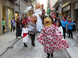 El preg&oacute;. Cercaviles de gegants i capgrossos