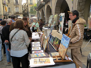 Fires de Sant Narc&iacute;s 2025. Fira-mercat d'alimentaci&oacute;, artesania, dibuix i pintura
