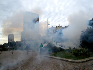 Fires de Sant Narc&iacute;s 2025. La Tronada de la festa dels Quatre Rius