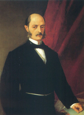 Retrat de Laure&agrave; Figuerola en un oli d'Eduardo Balaca