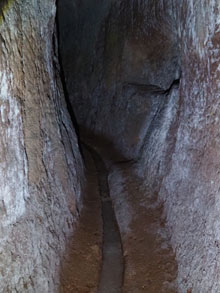 La mina d'aigua del Calvari - interior