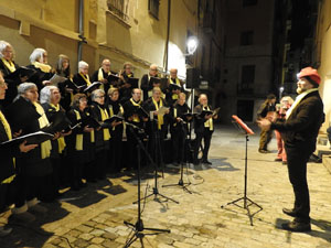 Nadal 2024. Cantada de nadales per la coral de l'ADAC