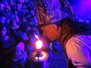 Nadal 2024 a Girona. Arribada del mag Naj-Mandin