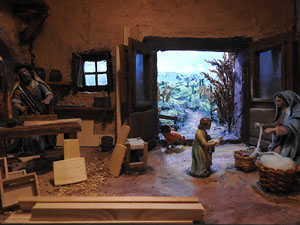 Nadal 2024 a Girona. Exposici&oacute; de pessebres a la Carbonera, organitzada per l'Associaci&oacute; de Pessebristes