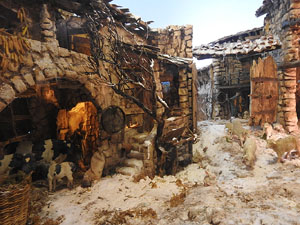 Nadal 2024 a Girona. Exposici&oacute; de pessebres a la Carbonera, organitzada per l'Associaci&oacute; de Pessebristes