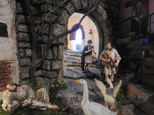 Nadal 2024 a Girona. Exposici&oacute; de pessebres a la Carbonera, organitzada per l'Associaci&oacute; de Pessebristes