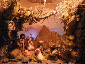 Nadal 2024 a Girona. Exposici&oacute; de pessebres a la Carbonera, organitzada per l'Associaci&oacute; de Pessebristes