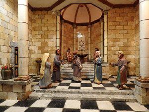 Nadal 2024 a Girona. Exposici&oacute; de pessebres a la Carbonera, organitzada per l'Associaci&oacute; de Pessebristes