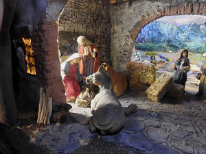 Nadal 2024 a Girona. Exposici&oacute; de pessebres a la Carbonera, organitzada per l'Associaci&oacute; de Pessebristes