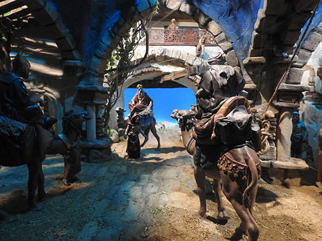 Nadal 2024. Exposici&oacute; de pessebres a la Carbonera, organitzada per l'Associaci&oacute; de Pessebristes de Girona