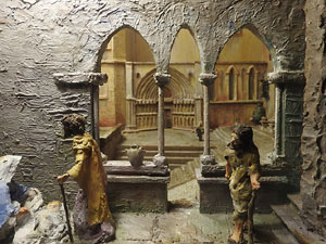 Nadal 2024 a Girona. Exposici&oacute; de pessebres a la Carbonera, organitzada per l'Associaci&oacute; de Pessebristes