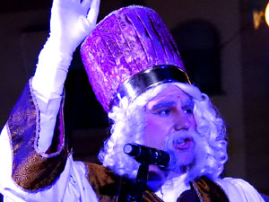 Reis 2025. Arribada dels Reis a la pla&ccedil;a de l'U d'octubre de 2017