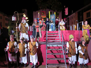 Reis 2025. Arribada dels Reis a la pla&ccedil;a de l'U d'octubre de 2017