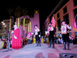 Reis 2025. Arribada dels Reis a la pla&ccedil;a de l'U d'octubre de 2017