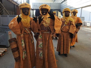 Reis 2025. El campament reial al camp de Mart al parc de la Devesa