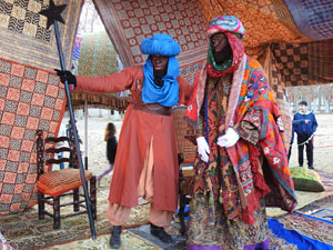 Reis 2025. El campament reial al camp de Mart al parc de la Devesa