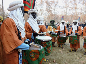 Reis 2025. El campament reial al camp de Mart al parc de la Devesa