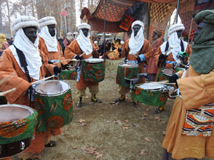 Reis 2025. El campament reial al camp de Mart al parc de la Devesa