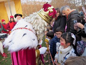 Reis 2025. El campament reial al camp de Mart al parc de la Devesa