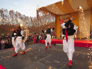 Reis 2025. El campament reial al camp de Mart al parc de la Devesa