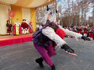Reis 2025. El campament reial al camp de Mart al parc de la Devesa