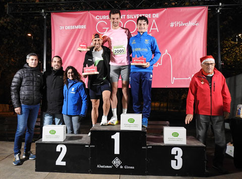 Els guanyadors en la categoria masculina