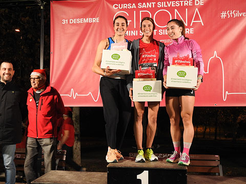 Les guanyadores en la categoria femenina