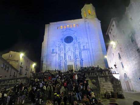Festes de Nadal 2025. Campanades de Cap d'Any a la Catedral de Girona