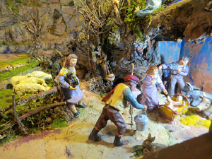 Nadal 2025 a Girona. Exposici&oacute; de pessebres a la Carbonera, organitzada per l'Associaci&oacute; de Pessebristes de Girona