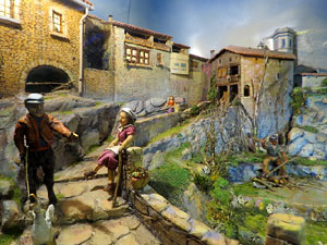 Nadal 2025 a Girona. Exposici&oacute; de pessebres a la Carbonera, organitzada per l'Associaci&oacute; de Pessebristes de Girona