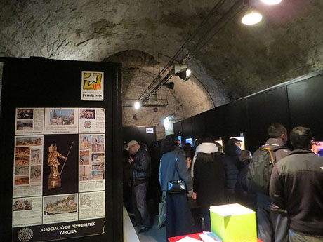 Nadal 2025 a Girona. Inauguració exposició de pessebres a la Carbonera, organitzada per l'Associació de Pessebristes de Girona