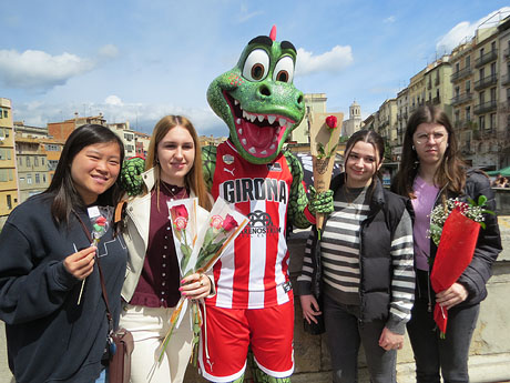 Festivitats i esdeveniments. Diada de Sant Jordi 2025 a Girona