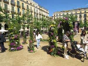 Temps de Flors 2025. Pla&ccedil;a de la Independ&egrave:ncia