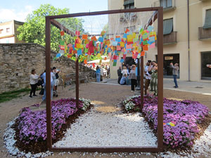 Temps de Flors 2025. Carrer de Trasfiguera