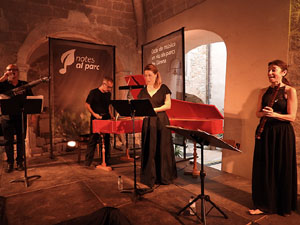 Festival Notes al parc 2022. Adriana Mayer & Ensemble L'Albera