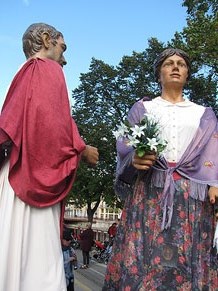 Trobada de gegants: la cercavila