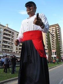 Trobada de gegants: la cercavila
